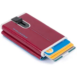 Piquadro Blue Square Kartenetui Herren Geldbörse rot