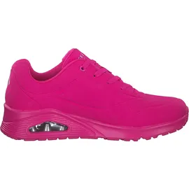 SKECHERS Uno Night Shades hot pink durabuck 37