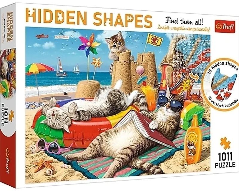 Katzen Urlaub (Puzzle)