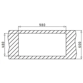 PYRAMIS Amaltia Extra (100X50) 1 1/2B 1D Edelstahl poliert + Excenterbetätigung