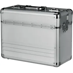 Dermata Business Pilotenkoffer 46 cm - silber