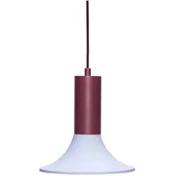 Hübsch Interior - Luminary Pendelleuchte, burgundy / blau