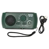 Handkurbelradio, tragbar, praktisch, LED-Taschenlampe, Outdoor, Multiband, AM/FM/SW, Solarwetter