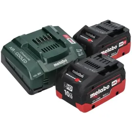 Metabo AS 18 L PC Compact Akku Sauger 18 V 6 l IPX4 Staubklasse L Nass und Trocken + 2x Akku 10,0 Ah + Ladegerät