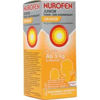Nurofen Junior Fieber- und Schmerzsaft Orange 40 mg/ml