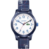 Lacoste Analog Quarzuhr für Kinder mit Marinblaues Silikonarmband - 2030008