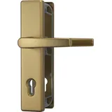 ABUS Tür-Schutzbeschlag HLS214 F4 Drücker/Drücker bronzefarbig eloxiert