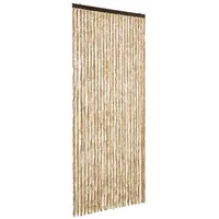 VidaXL Fliegenvorhang Beige 100x230 cm Chenille