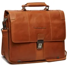 The Chesterfield Brand Stuttgart Aktentasche Leder 38 cm Laptopfach braun