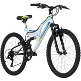 KS-Cycling KS Cycling Kinder-Mountainbike 24'' Zodiac RH 38 cm - Weiß