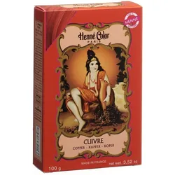Henna Color 100g Naturhaarfärbemittel Hennè Pulver Pflanzen Haar Farbe Öko NEU Kupfer 100 g