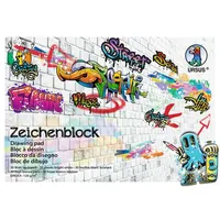 Ursus Zeichenblock Street Art 30 Blatt 120 g/m2 weiß