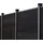 Home Deluxe Nutleiste mit Solar LED Beleuchtung 3er Set Gummi  IP65 schwarz