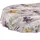 ANRO Wachstuchtischdecke Provence Oval 200 x 140 cm Grau