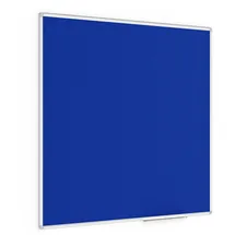 ALLboards Pinnwand Filztafel 120 x 120 cm Blau
