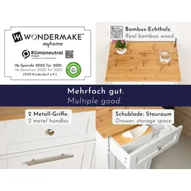 wondermake® Wäscheschrank Mülleimerschrank,avapurga