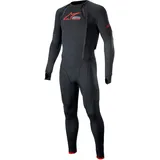 Alpinestars Tech-Air 10 Race System, Funktionsanzug lang - Schwarz/Hellrot - M