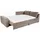 luma-home Ecksofa-Dauerschläfer, Hellbraun, Textil, 3-Sitzer, Füllung: Kaltschaum, L-Form,L-Form, 260x181 cm, Wohnzimmer, Sofas & Couches, Wohnlandschaften, Ecksofas