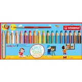 Stabilo Woody 3 in 1  Buntstift 18 St.
