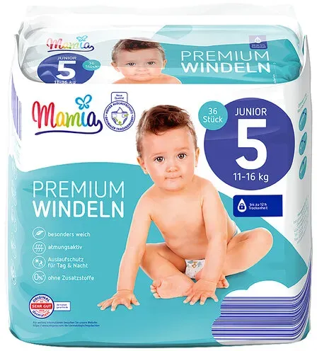 Windeln Junior 4 x 36 Stück