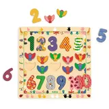 Djeco Holzpuzzle: Zahlen 1 - 10