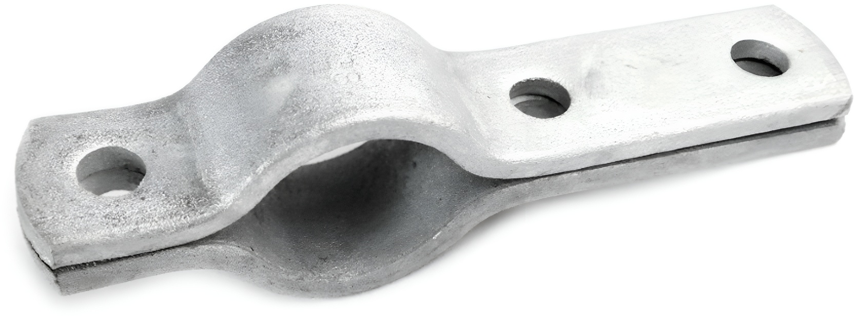 Rohrschelle verzinkt nach DIN 3567 Form B, Klemmbereich:26-30 mm