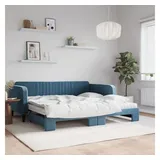 vidaXL Tagesbett 100 x 200 cm Blau