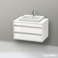 Duravit Ketho Waschtischunterschrank, 2 Auszüge, KT675402222,