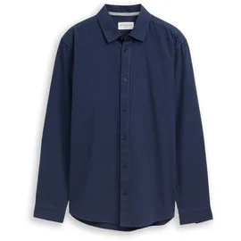 Tom Tailor Langarmhemd Blau XXL