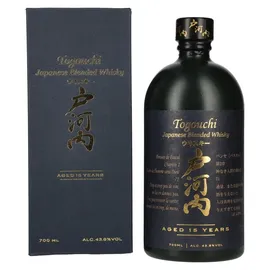 togouchi whisky 15 Years Old Blended Whisky 43,8% vol 0,7 l Geschenkbox