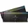 Corsair Dominator Titanium RGB DDR5 RAM 48GB 2x24GB DDR5 7200MHz CL36 XMP iCUE-Kompatibler Computerspeicher - Schwarz