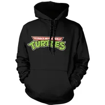 Teenage Mutant Ninja Turtles Hoodie Classic Logo Schwarz 3XL