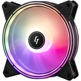 Chieftec NF-1225RGB Ventilator, Kühler und Heizkörper, PC-Gehäuse, 12 cm, Schwarz, 1 Stück