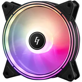 Chieftec NF-1225RGB Ventilator, Kühler und Heizkörper, PC-Gehäuse, 12 cm, Schwarz, 1 Stück