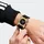 Adidas Unisex Uhr Retro Pop One Silikon schwarz AOST24080 - gold