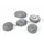 Trendform Magnet STONE 5er Set grau