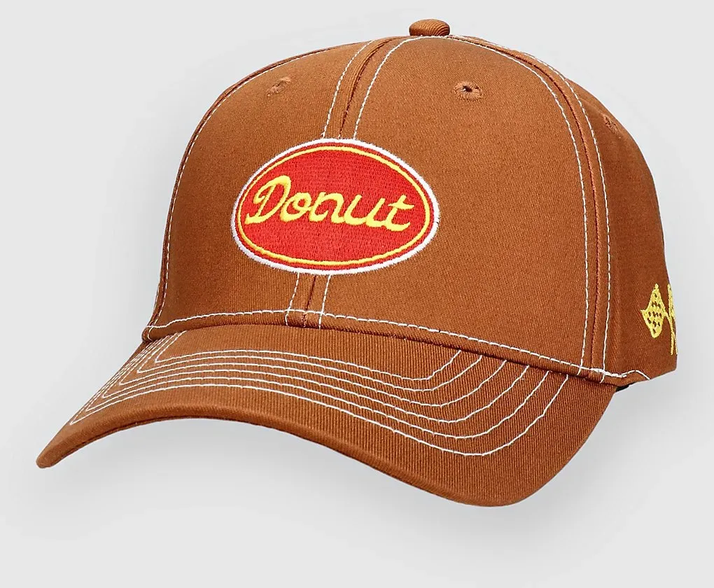 Donut Oval Script Cap brown Gr. Uni