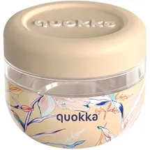 Quokka BUBBLE VINTAGE FLORAL | BEHÄLTER FÜR ESSEN AUS MS MIT SILIKONHÜLLE 500 ML