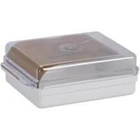 Westmark Kühlschrankbutterdose Traditionell, Weiß/Transparent, 20882241