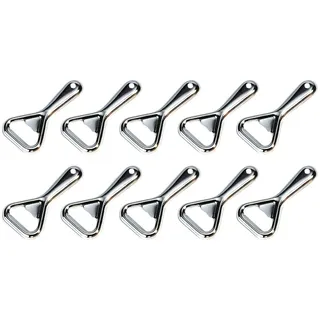 Westmark Flaschenöffner 10 Stück Stahl/Metall Silber