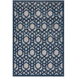 Kadima Design Rutschfester & Langlebiger `Stour Liam` Teppich, Geometrisches Muster. 80x150 cm