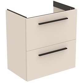 Ideal Standard i.life S Möbel-Waschtischunterschrank T5293NF 2 Auszüge, 60 x 37,5 x 63 cm, sandbeige
