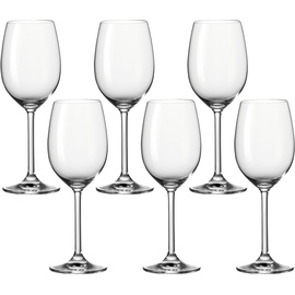 LEONARDO Daily Weißweinglas, Glas, 6 Stück (1er Pack), 6