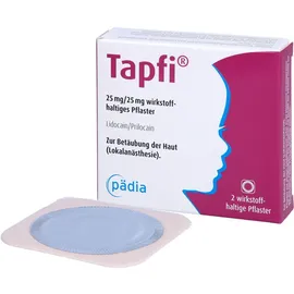 Pädia GmbH Tapfi 25 mg/25 mg wirkstoffhaltiges Pflaster