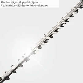 SCHEPPACH Benzin-Heckenschere BHS650 560 mm Schnittlänge