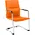 deluke Besucherstuhl Kunstleder Orange