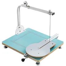 Vevor Heißdrahtschneider Schaumstoffschneidemaschine 20CM Foam Cutting Machine Hot Wire Foam Cutter Einstellbare Temperatur Skalierte Werkbank 77 x 36 x 35,5 cm