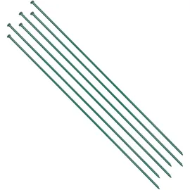 Wiltec Gartenzaun Set 770 x 64 cm Grün/Eisen