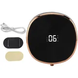 Automatischer Seifenspender, an der Wand Montierter Elektrischer Seifenspender, Infrarot-Induktionsschaum-Seifenspendermaschine für Badezimmer, Küche, Hotelgebrauch (Black)