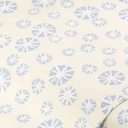 Baumwollstoff Seeigel abstrakt "Lena", creme-color